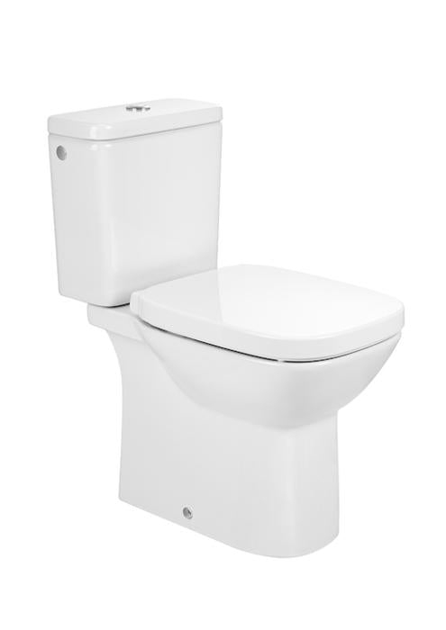 Roca RS349992000 Debba Rimless S Trap Rimless Commode With PP Toilet Seat Cover