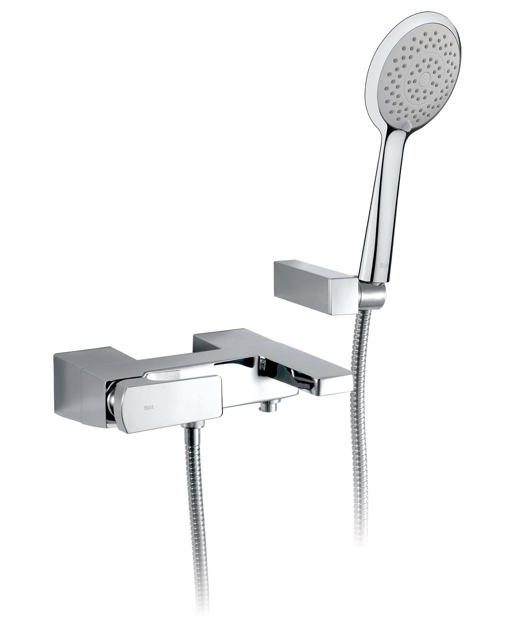 Roca RT5A0120C0N Escuadra Wall-mounted bath-shower mixer