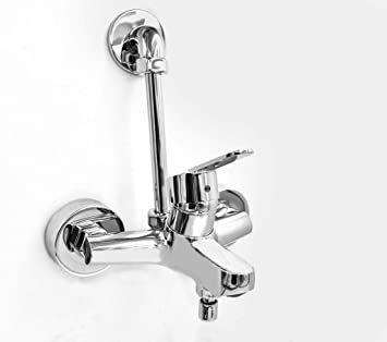 Roca Chrome Victoria Single-level External Wall Mixer Silver-RT5A1725CA1