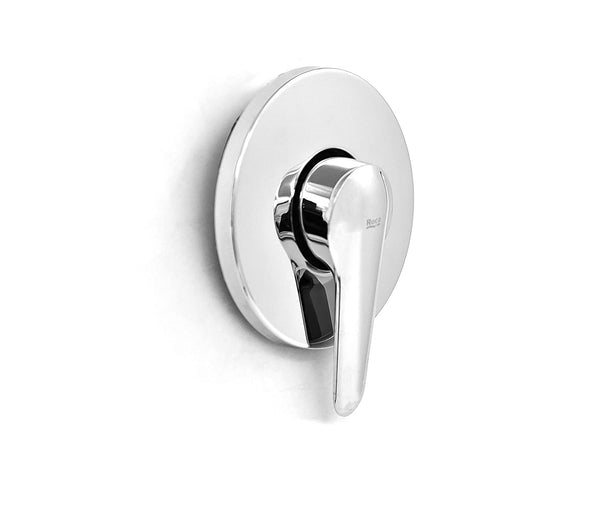 Roca Nuba Concealed Shower Mixer Built-in Bath or Shower Mixer Chrome-RT5A2297CA1