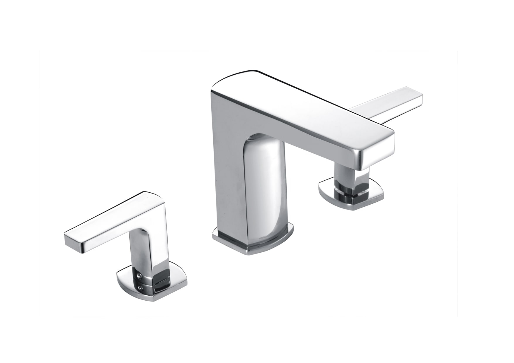 Roca RT5A4420C0N Escuadra 3 Hole Basin Mixer