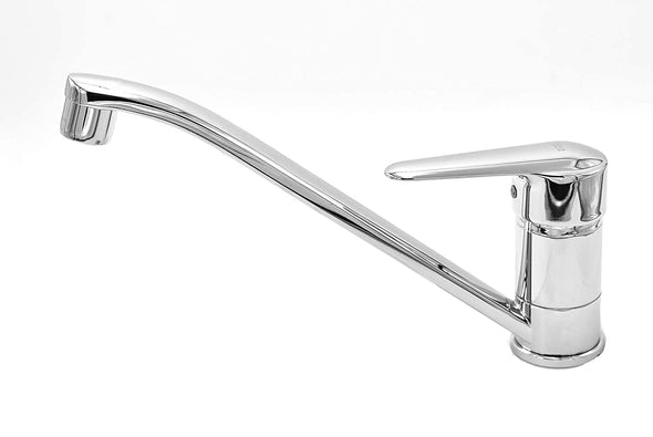 Roca Nuba Deck-mounted Sink Mixer With 210 Mm Spout Chrome-RT5A8A97CA1