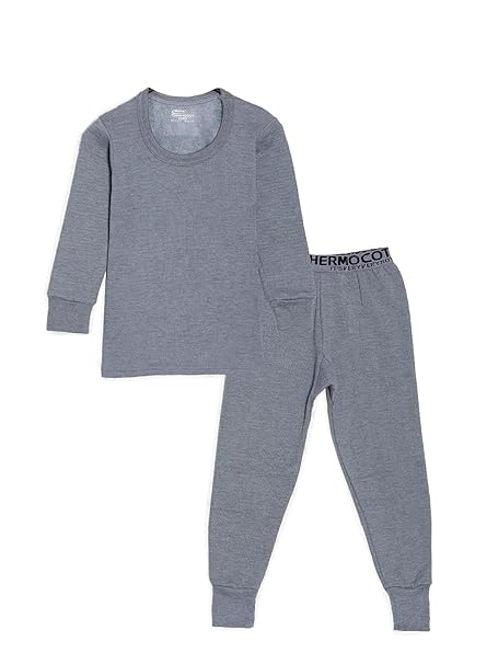 Rupa Thermacot Agni Round Neck Full Sleeve Thermal Set For Boys - 50cm