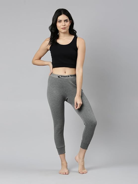 Rupa Thermacot Agni Thermal Trouser For Women - 80 CM