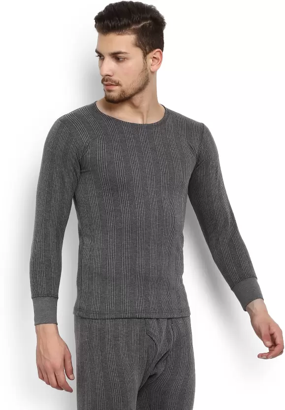 Rupa Torrido 7001 Round Neck Grey Thermal Vest For Men - 80 CM