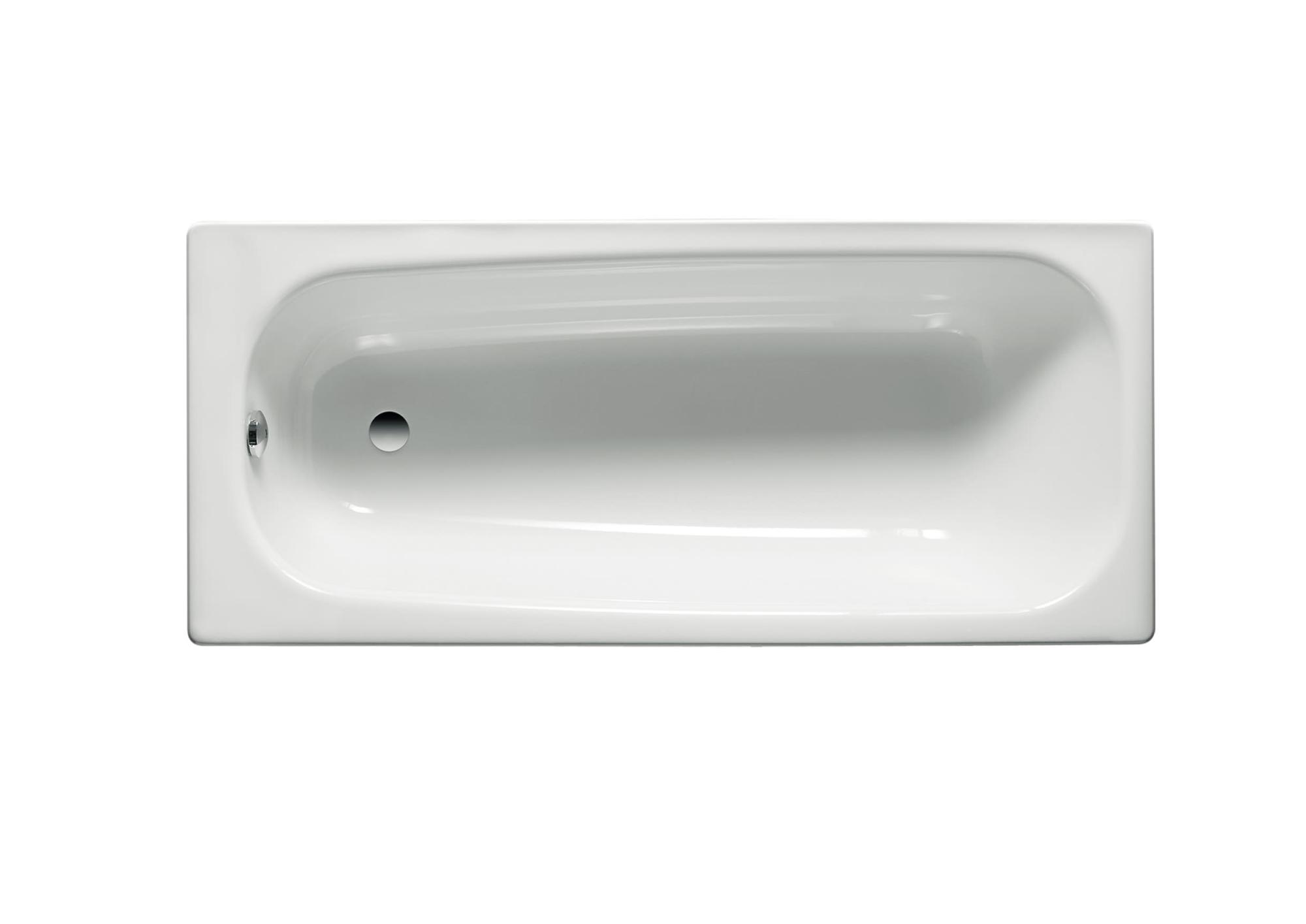 Roca RW235860000 Contesa Rectangular Steel Bath
