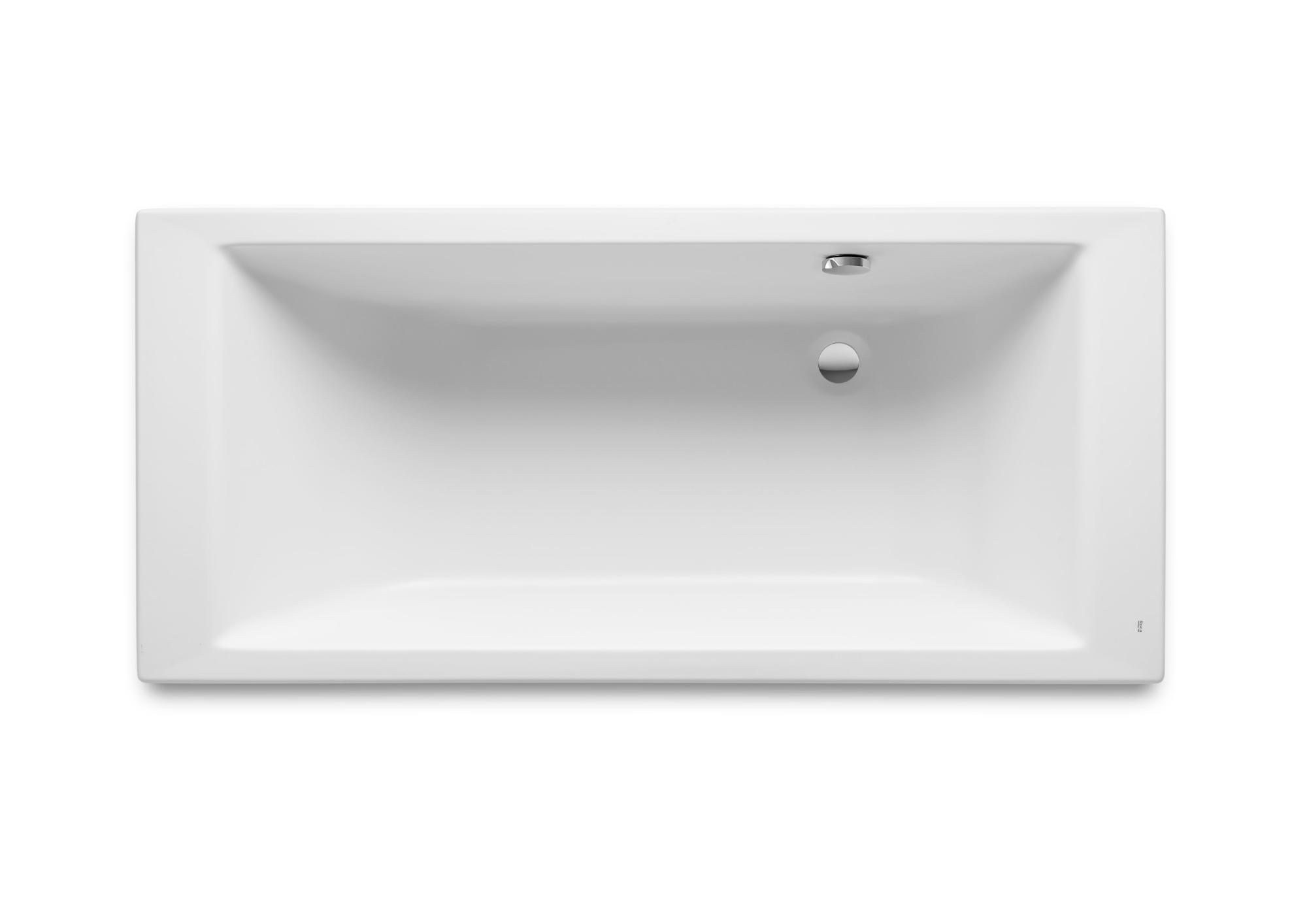Roca RW247592000 Vythos Rectangular Drop in acrylic one piece bath