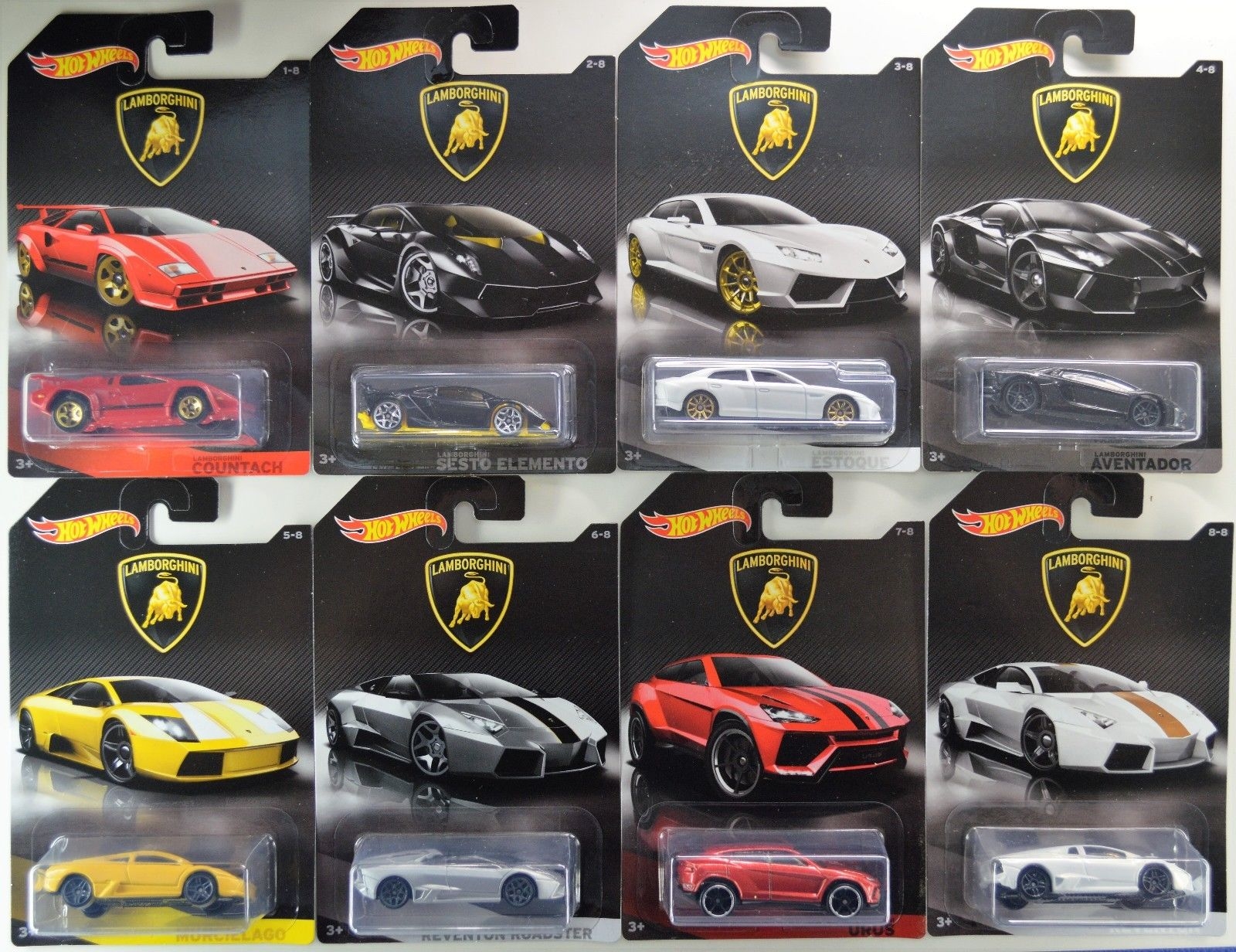 Hot Wheels Limited Car Lamborghini,1 vehicle each, random selection DWF21