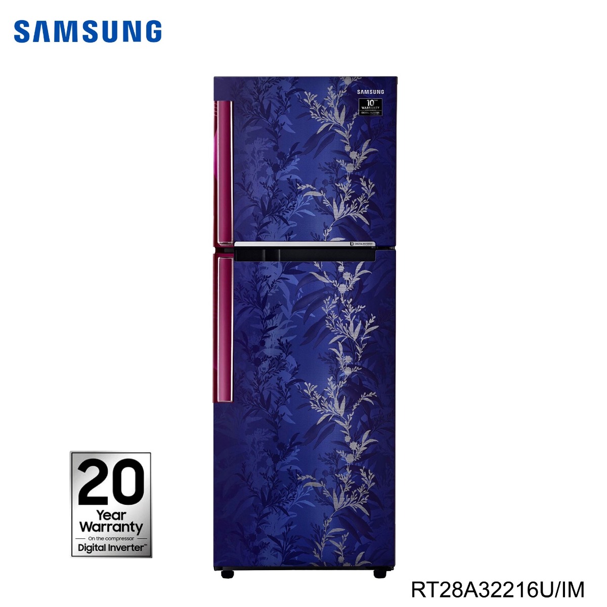 Samsung Double Door Refrigerator 253 Ltr RT28A32216U/IM