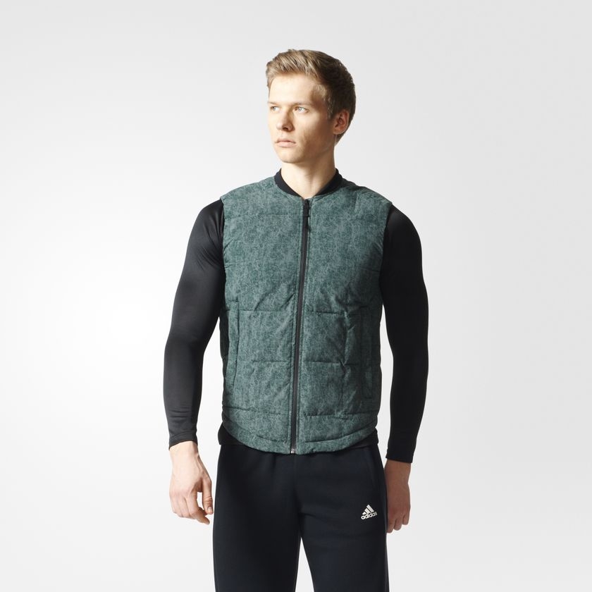 Adidas Athletics Light Down Half Jacket For Men S94754
