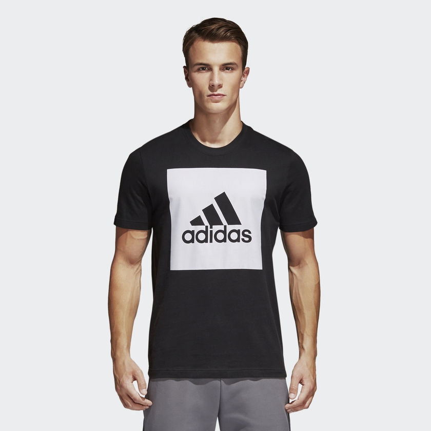 Adidas Athletics Essentials Box Logo T-Shirt For Men S98724