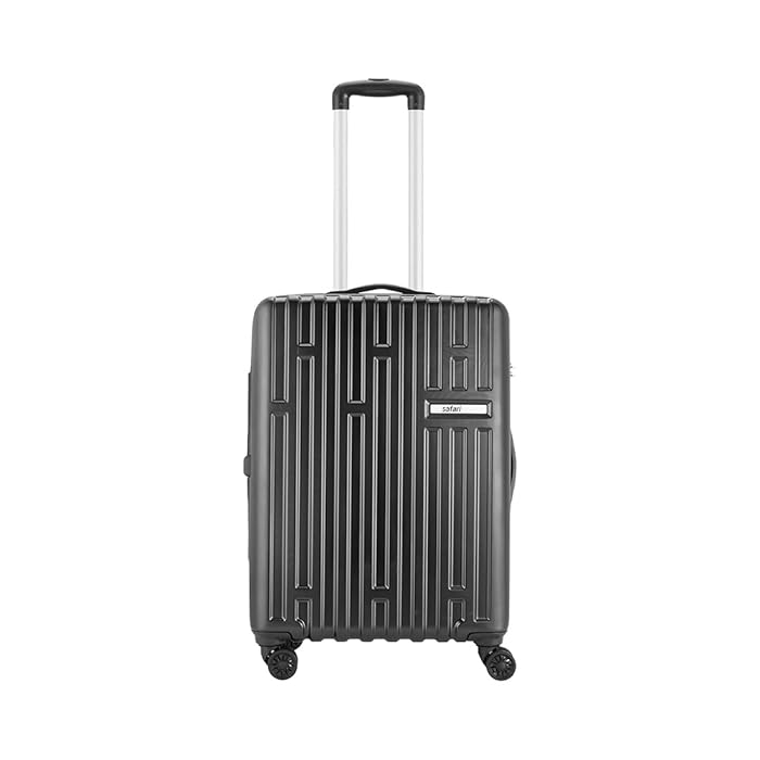 Safari Cargo Maxx Medium Expandable Trolley Bag with Dual Wheels & Anti Theft Zipper