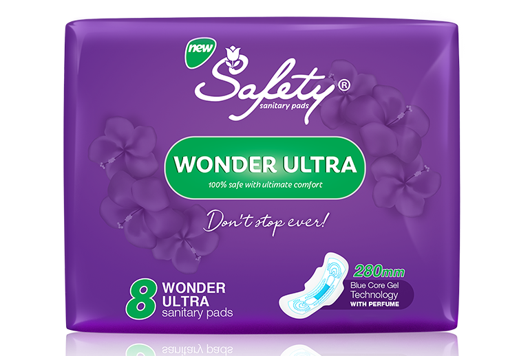 Safety Wonder Ultra Sanitary Pads 8pcs