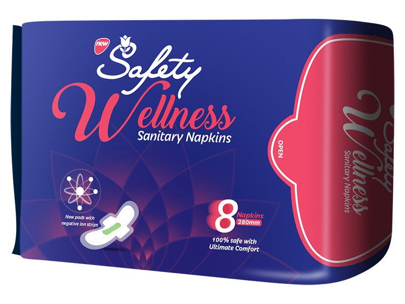 Safety Wellness Sanitary Pads 8pcs