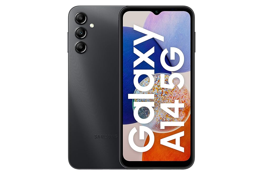 Samsung A14 5G - 8Gb + 128 Gb Storage - Black