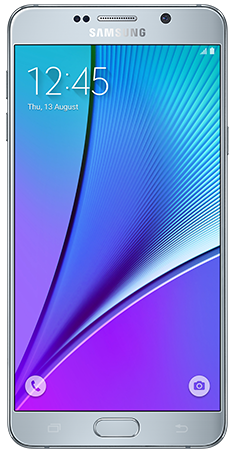 Samsung Galaxy Note 5 Duos)N9208)-Silver