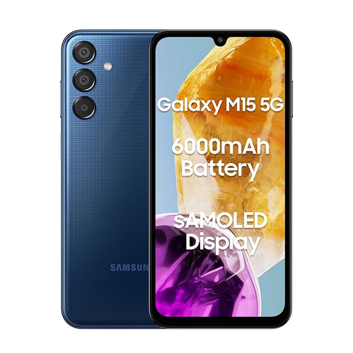 Samsung M15 5G Smartphone 6 GB +128 GB