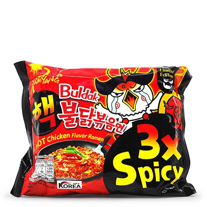 Samyang Hot Chicken Flavour Ramen 3 X Spicy, 140g