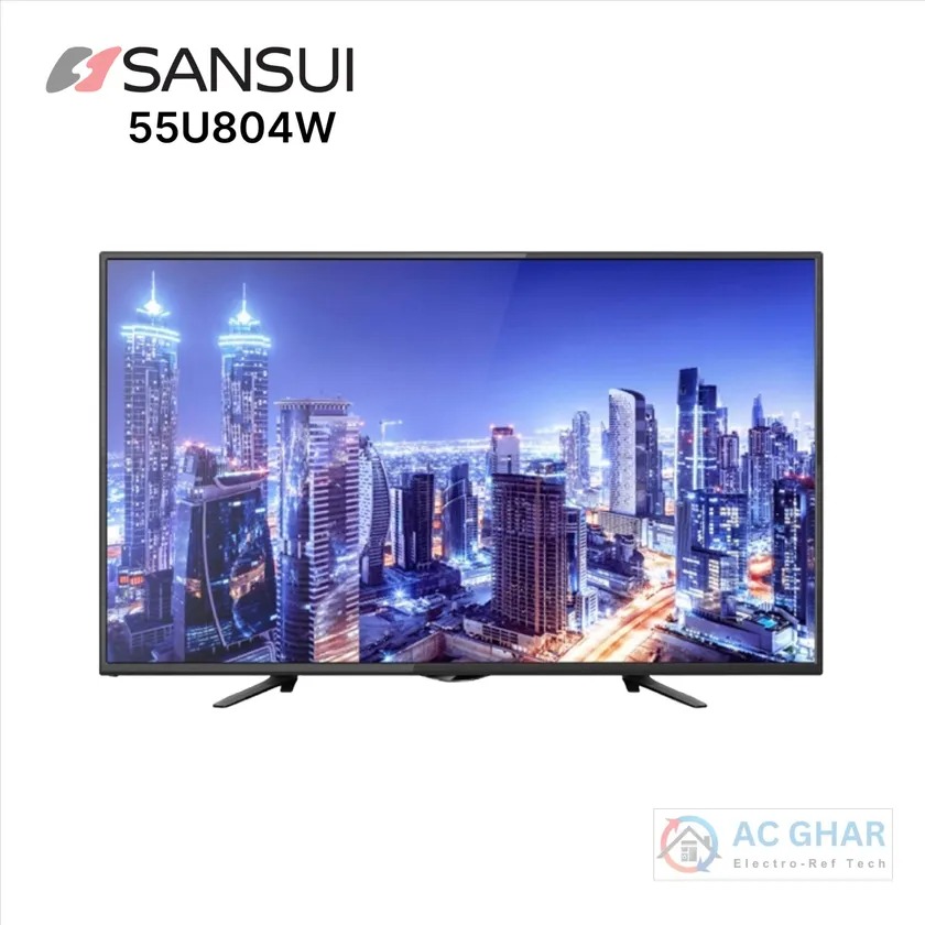Sansui Television 55U804W - 55 Inch Smart UHD with Webos LED Television