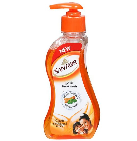 Santoor Classic Gentle Hand Wash, 750ml
