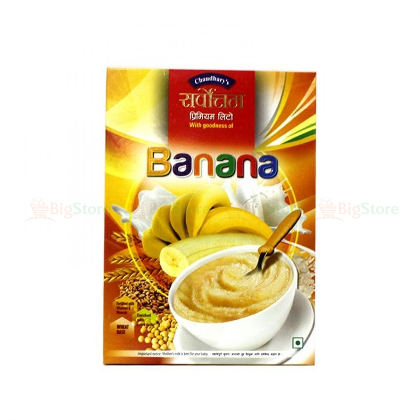 Chaudhary's Sarvottam Lito Banana 400 Gm