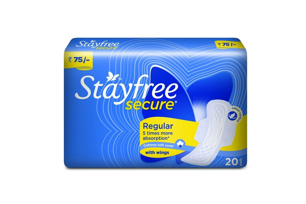 Stayfree Secure Cottony Wings 20 Count