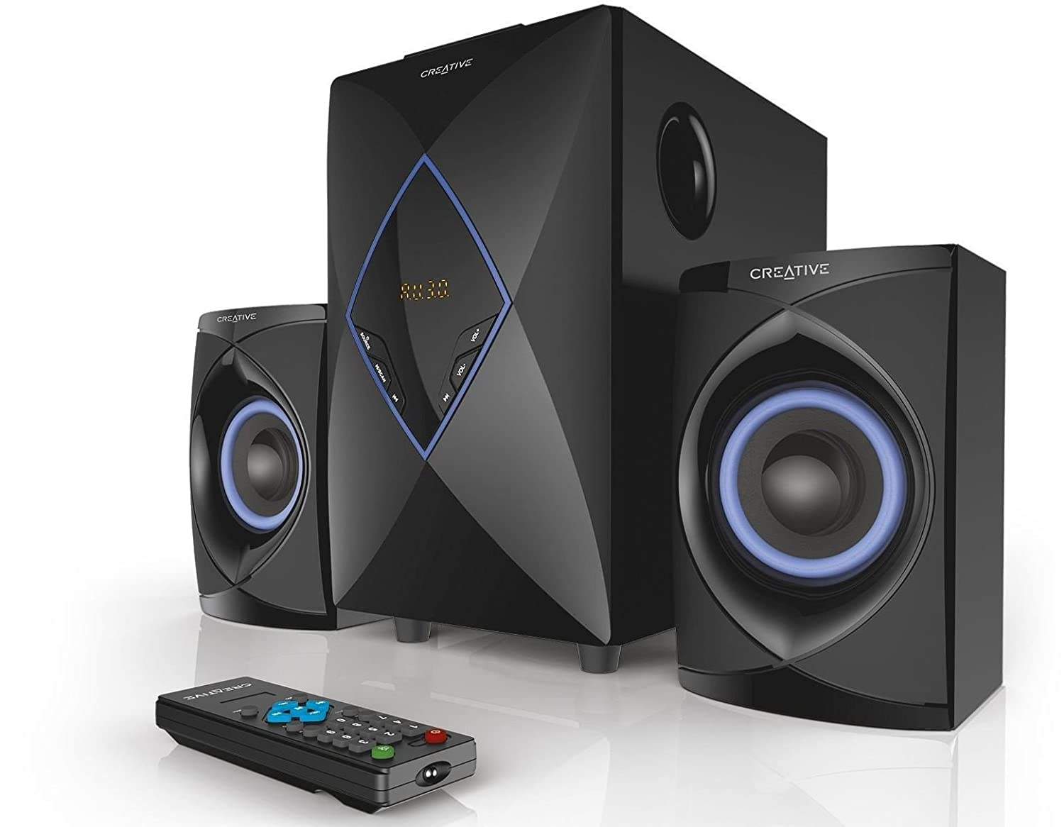 Creative SBS-E2800 50 Watt 2.1 Channel Wired Speaker (Black)