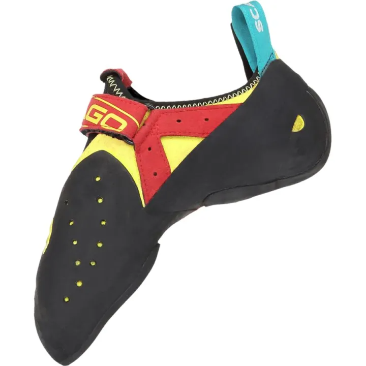 Scarpa Drago Rock And Wall Climbing Shoes - Yellow