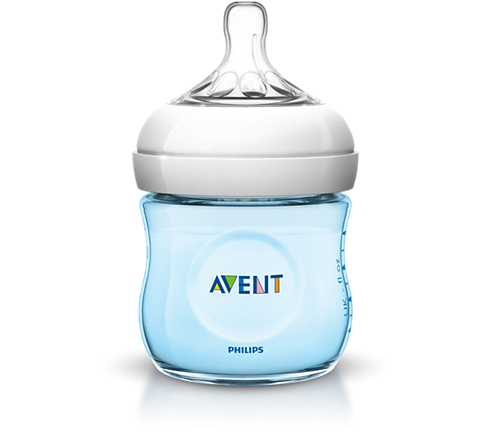 Philips Avent SCF692/17 Natural Feeding Bottle 125Ml/4Oz Single Pack Blue