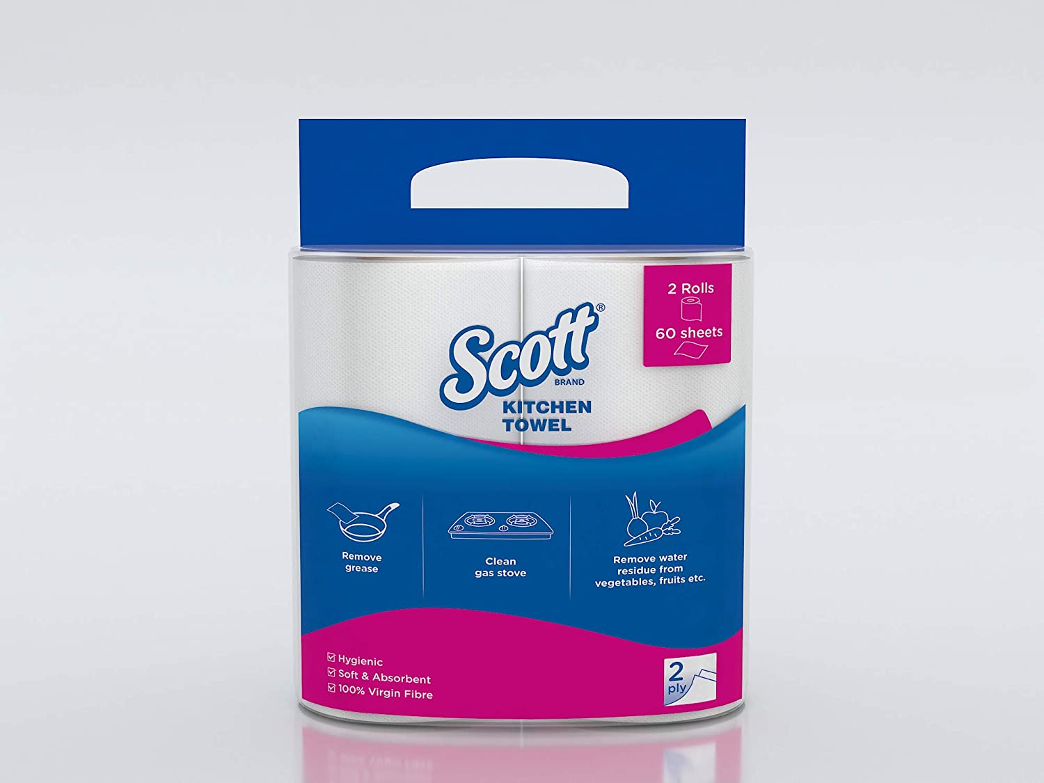 Scott Kitchen Towel 60 Sheets 2 Roll