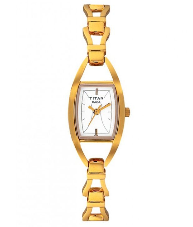 Titan Raga White Dial Analog Watch For Women 2304YM01
