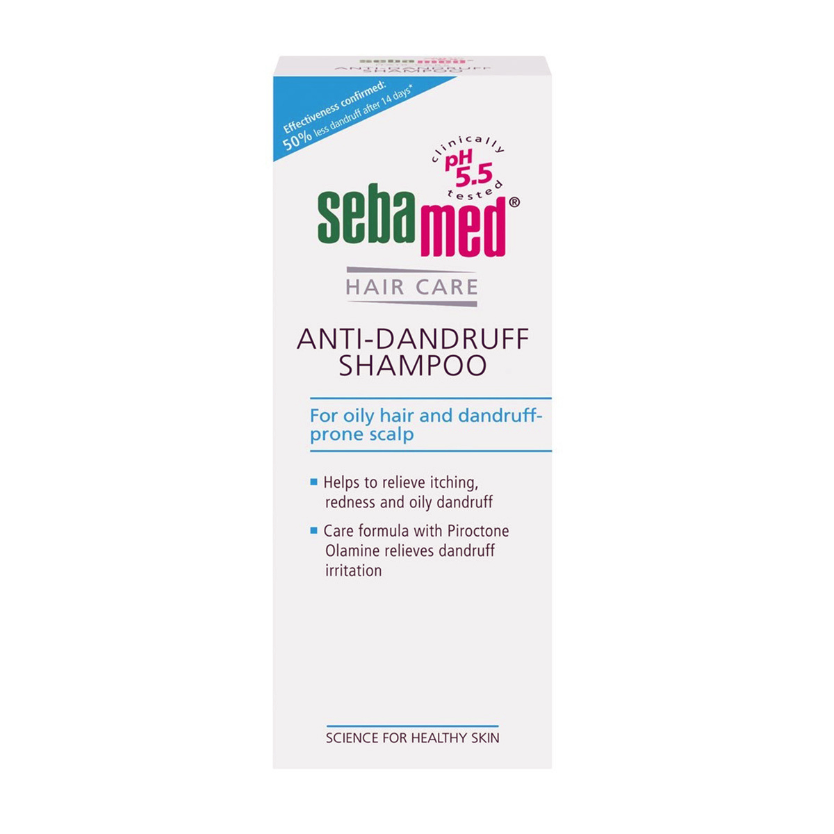 Sebamed Anti-Dandruff Shampoo,200ml|Ph 5.5|Oily hair & dandruff prone scalp|50% reduction in 14 days