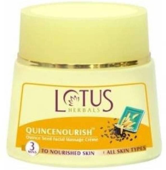 Lotus Herbal Quincenourish Quince Seed Nourishment Massage Cream 250g