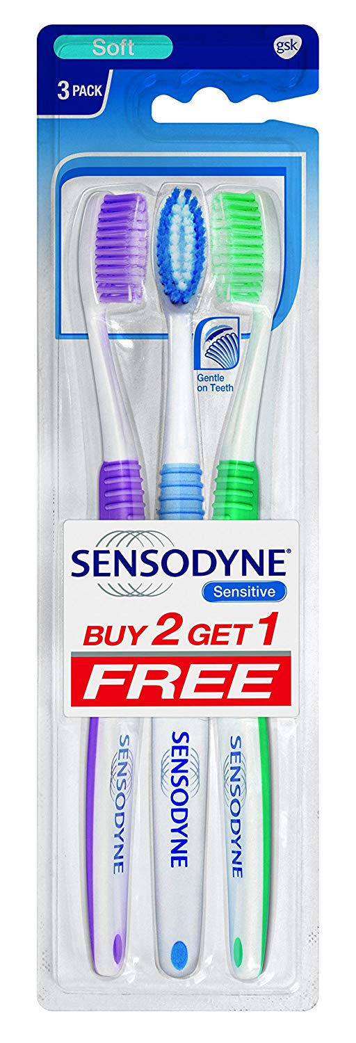 Sensodyne Toothbrush 2+1 Normal Brush