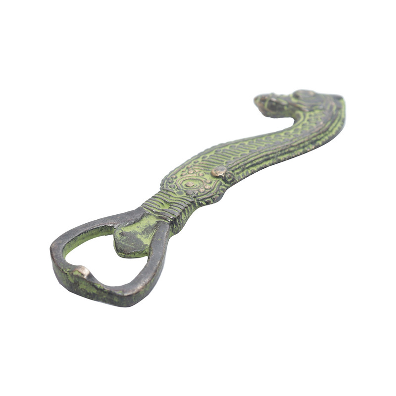 Seven Chakra Handicraft - 13cm Size Horse Design Beer Bottle Opener (Green)