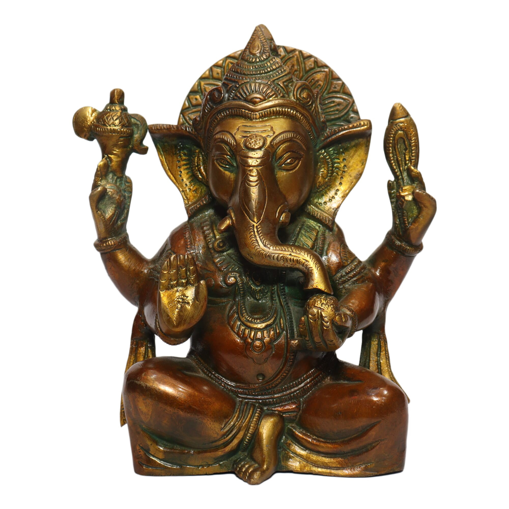 Seven Chakra Handicraft-20cm Size Ganesh Statue