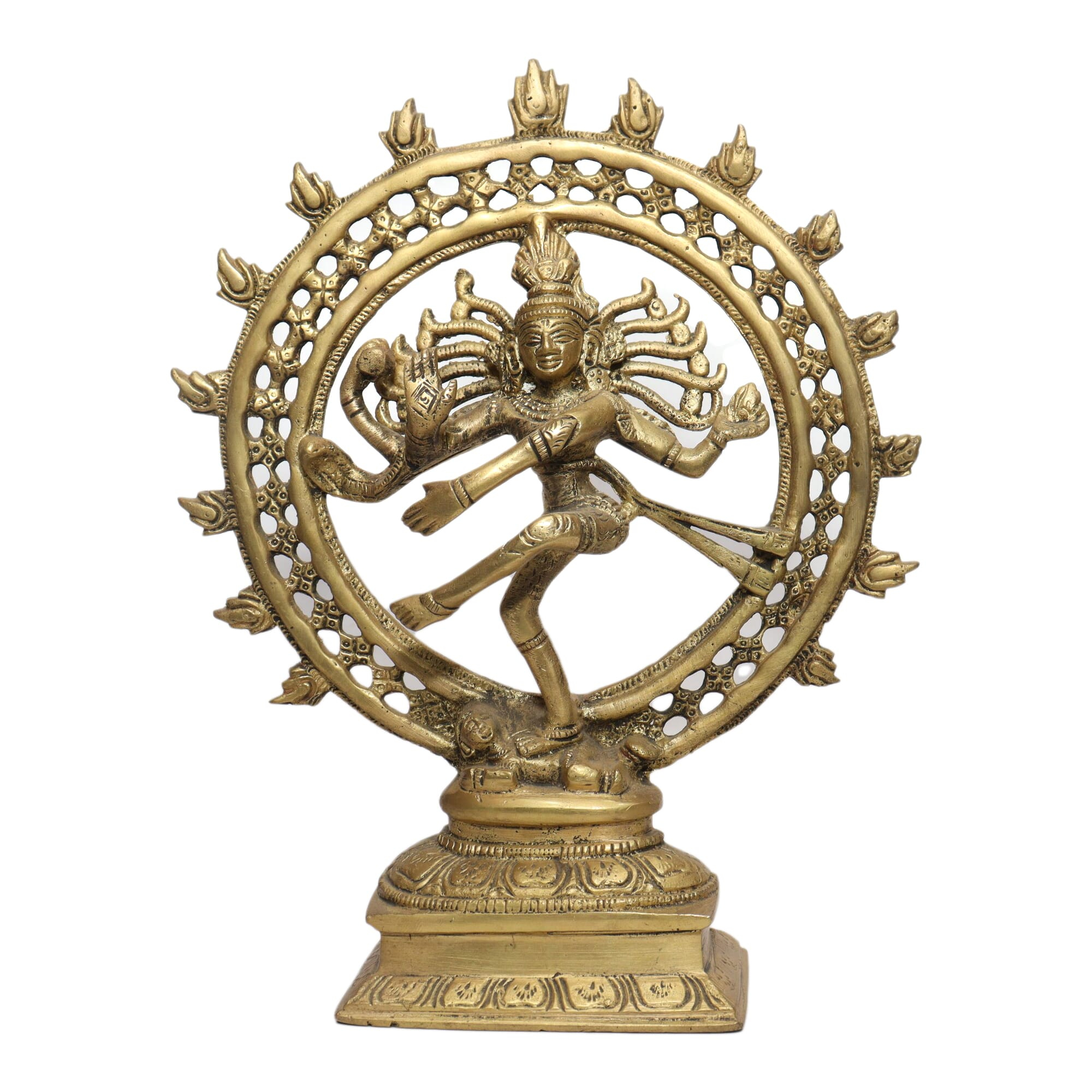 Seven Chakra Handicraft-23cm Size Natraj Dancing Shiva