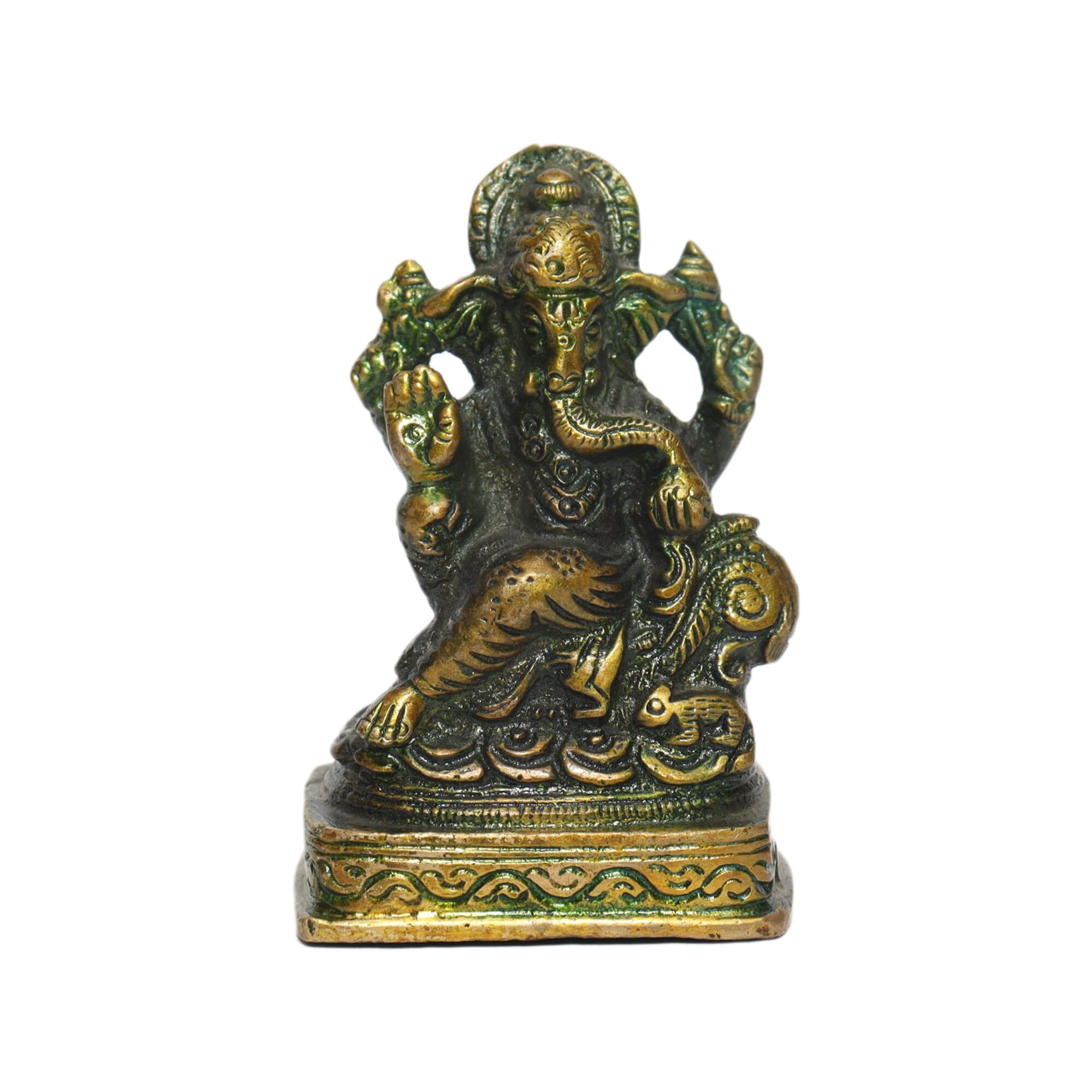 Seven Chakra Handicraft - 7cm Size Ganesha Statue