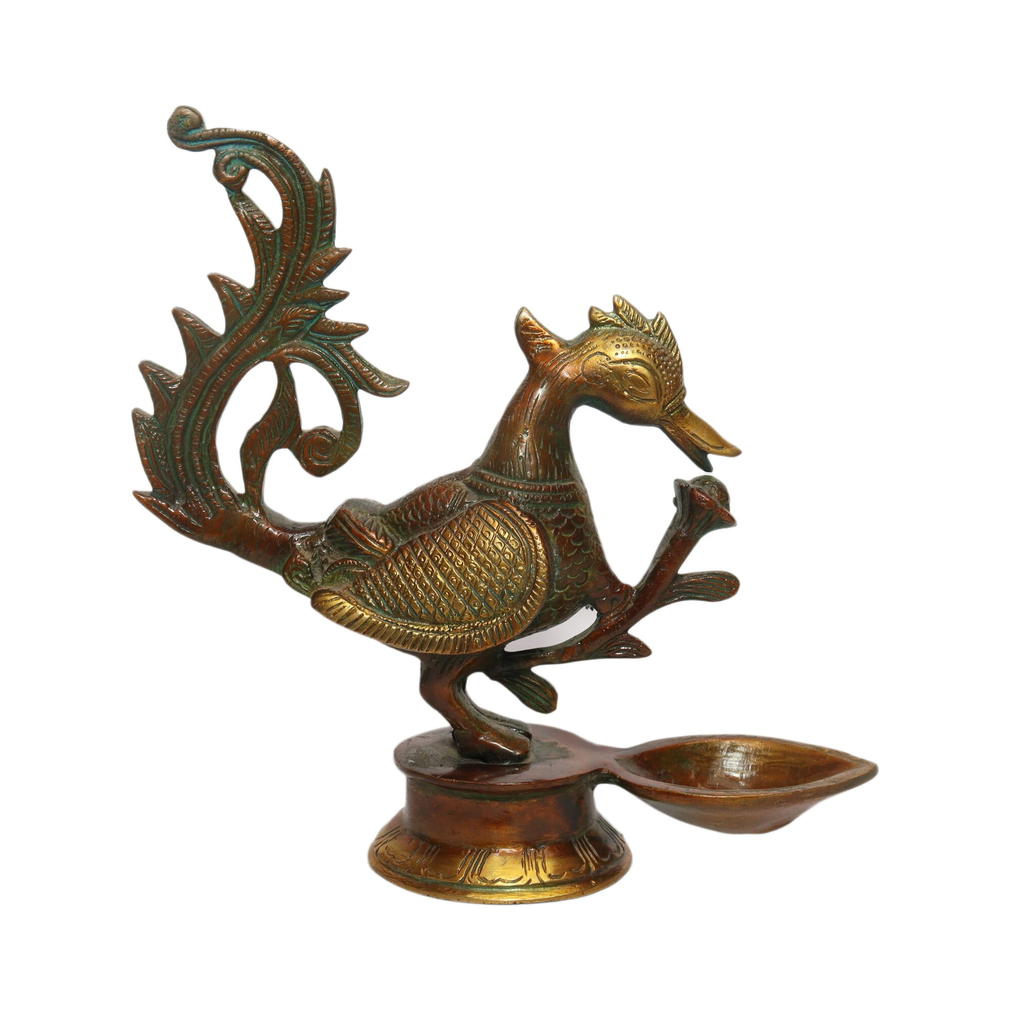 Seven Chakra Handicraft-20cm Size Bird Diyo Statue