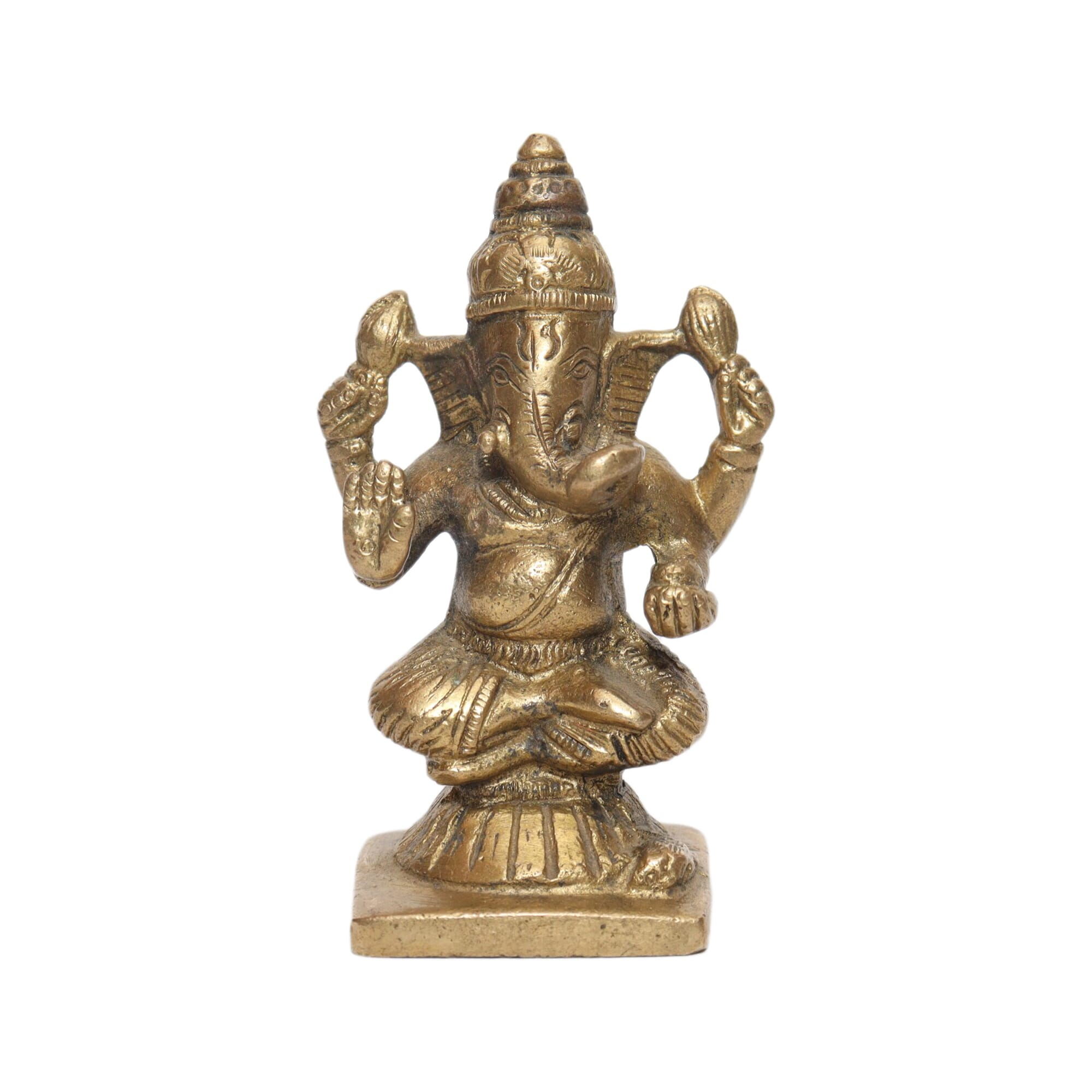 Seven Chakra Handicraft-9cm Size Ganesha Statue