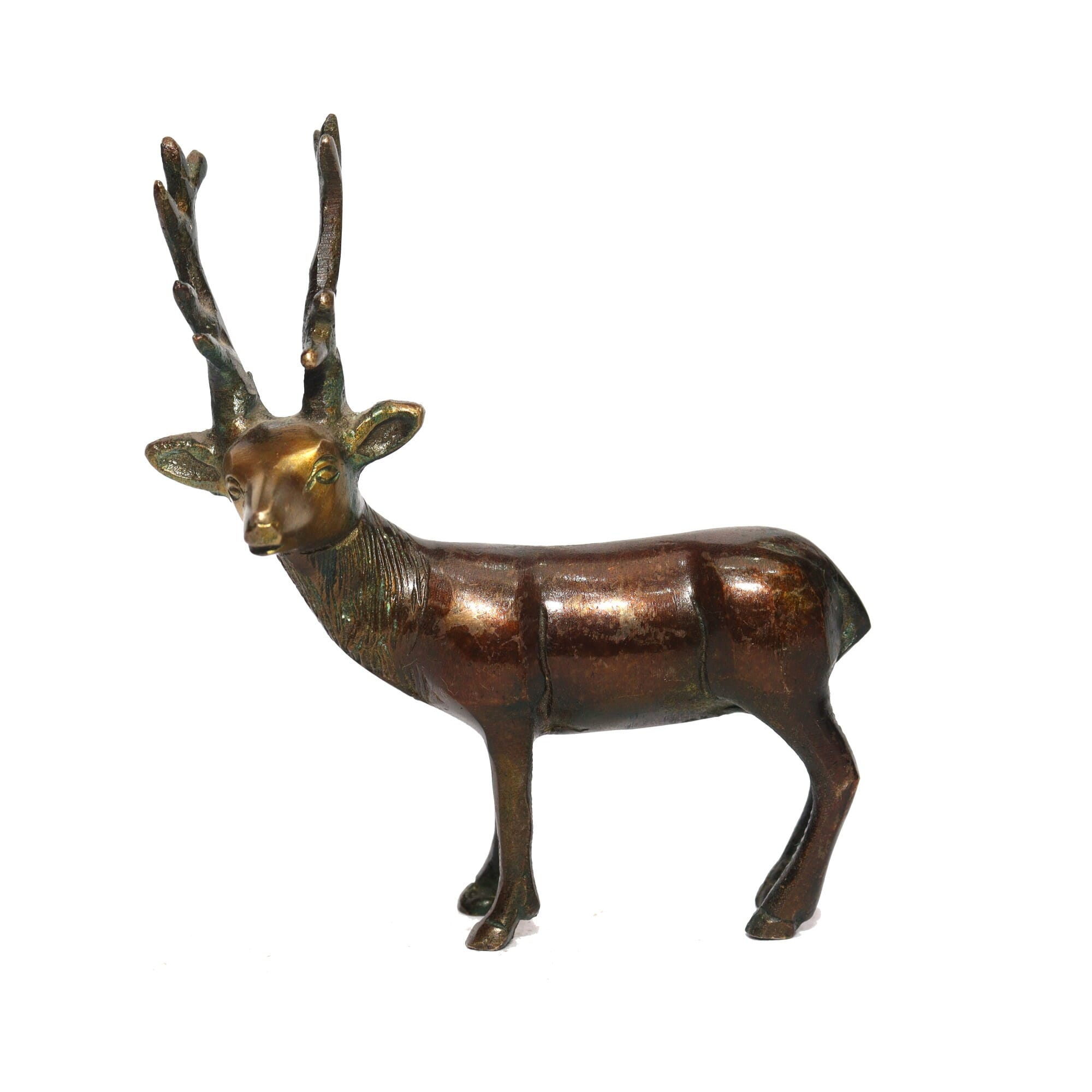 Seven Chakra Handicraft - 12cm Size Deer Statue