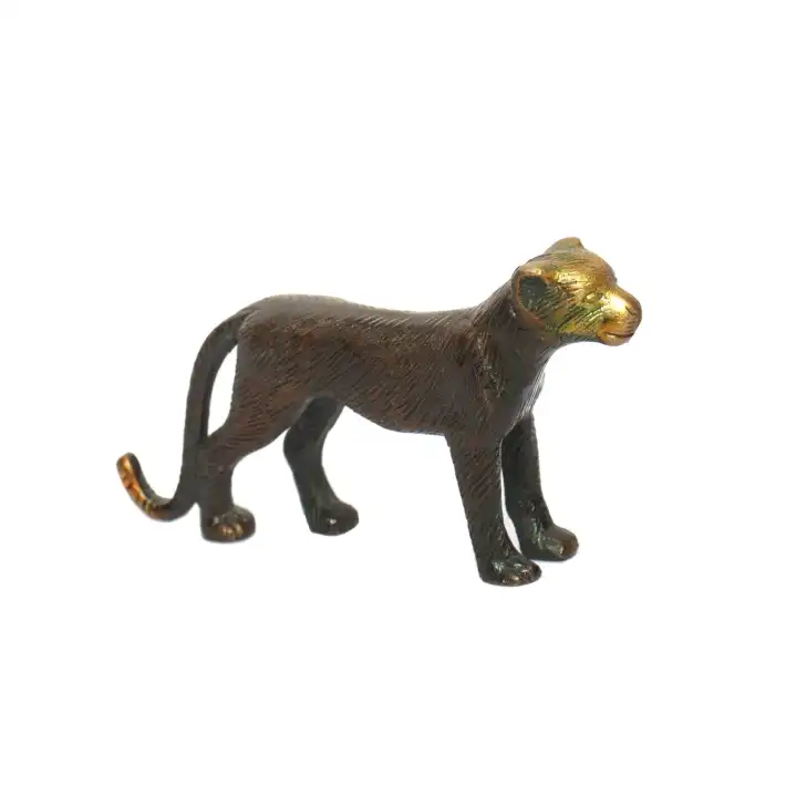 Seven Chakra Handicraft - 12cm Size Leopard Statue