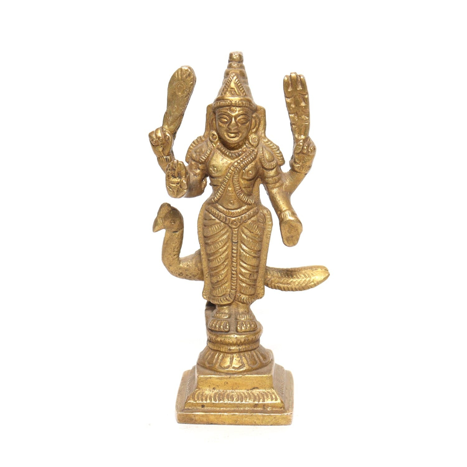 Seven Chakra Handicraft-12cm Size Kartik Statue