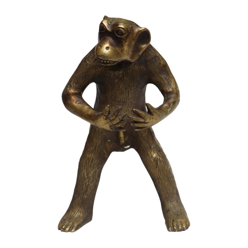 Seven Chakra Handicraft-Ape Statue Table Décor