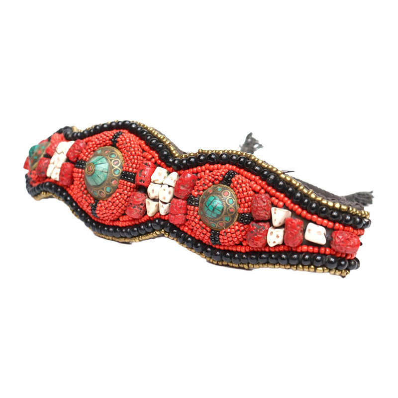 Seven Chakra Handicraft - Tibetian Stone Decorated Belt