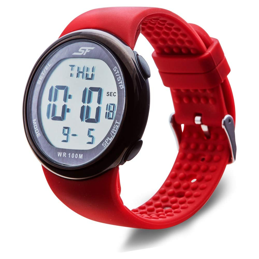 Sonata Sf Slash Digital Black Dial Men's Watch - 77098pp03