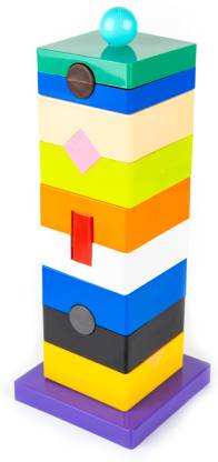 Ratna's 1498 Shape Sorter Tower Learn with Fun