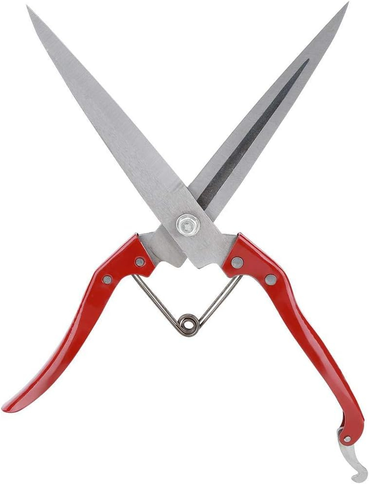 Sheep Shearing Stainless Steel Hand Shear Scissors Multifunctional Sheep Shear Wool Shear Trimming Scissor with Spring