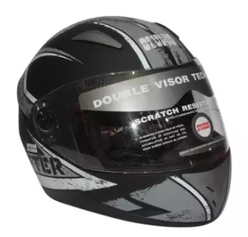 Studds Shifter Full Face Black/Grey Helmet 600mm