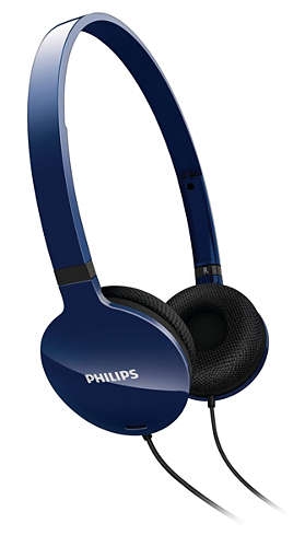 Philips SHL1700BL/98 Lightweight Headphones